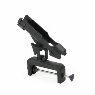 1X Clamp-On Boat Rail Fishing Pole Stand Bracket Rod Holder