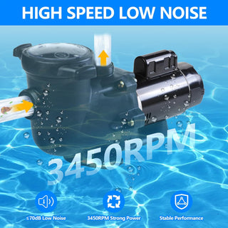 1.5 HP Pool Pump Motor 115/230V Pool Motor B2854V1 B2854
