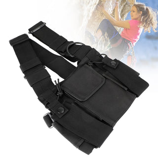 Universal Tactical Multifunctional Chest Harness Bag for Field Operations Radio