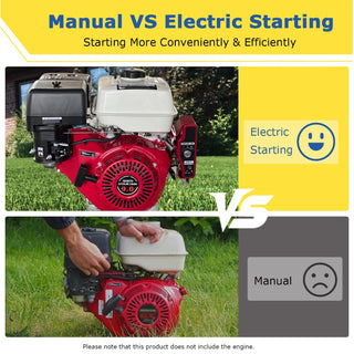 Electric Start Conversion Kit for Honda GX160 GX200 Engines