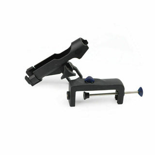 1X Clamp-On Boat Rail Fishing Pole Stand Bracket Rod Holder