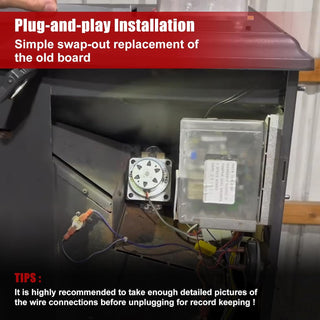 SRV7000-205/SRV7000-704 For Quadra-Fire Pellet 3 Speed Control Box Circuit Board