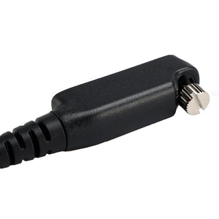 K Interface 2Pin Headset Port Converter Cable for Sepura STP8040 STP8080 STP9000