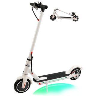 8.5" Folding Electric Scooter With app 350W 35KM Range 30km/h City Commute White
