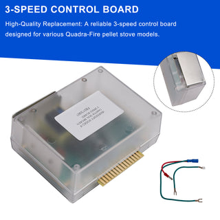 SRV7000-205/SRV7000-704 For Quadra-Fire Pellet 3 Speed Control Box Circuit Board