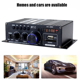 Hi-Fi Bluetooth Car Auto Stereo 12V Car Audio Amplifier MP3 Radio 200W + 200W 400W Bluetooth Hi-Fi Auto Stereo 12V