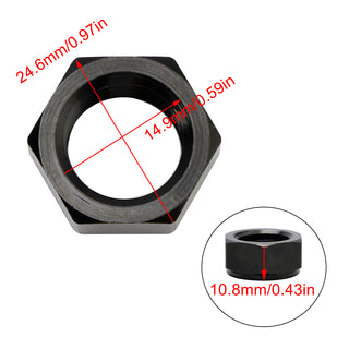 2Pcs For Delta Unisaw Left Hand Arbor Nut For Right Tilt Saws 902-01-200-9848