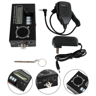 8-Band 5W USDX USDR HF QRP SDR Transceiver SSB/CW Transceiver DSP SDR With Mic
