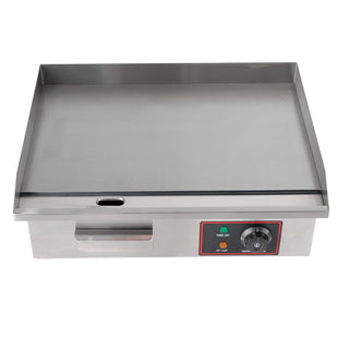22-Inch Commercial Electric Griddle 3000W Countertop Griddle Electric Flat Top Grill