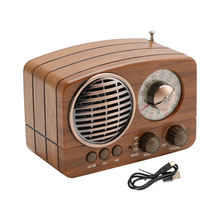Retro-Style Decorative Radio Mini Multifunction Music Player Bluetooth Speaker