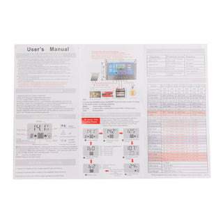 10A-60A PWM Solar Controller Mobile APP Intelligent Control 12V/24V/36V/48V/60V