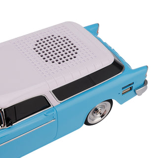 WS-1955 Bluetooth Replica Speaker Retro Speaker Car Design HD Sound TWS FM Radio
