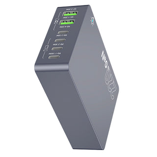 F8A Desktop Charging Station USB 6-Port Fast Charger PD100W Smart Charger US