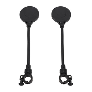Rotatable Adjustable Wide Angle Rear View Bike Handlebar Mirror 2 Pack