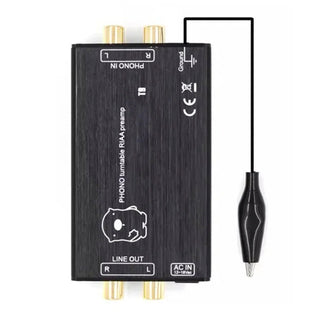 T11 Phono Preamp Preamplifier MM Phono Turntable Stage Preamp Phonograph Pre-Amp