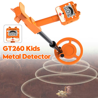 GT260 Kids Child Metal Detector Waterproof Coil Adjustable 6.3" Search Coil ORG