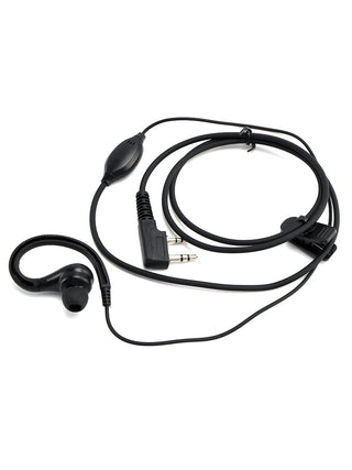 K-030-626 Earhook Headset For TK-208 TK-220 TH-D7 TH-F6 RPU416A KG-UVD1 TG-K4AT