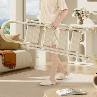 4 Step Folding Ladder with Anti-Slip Pedal/Handrails Portable Stepladder