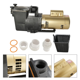 Super Pump Parts W3SP2607X10 230V Pool Pump 1 HP Single Speed Pool Pump