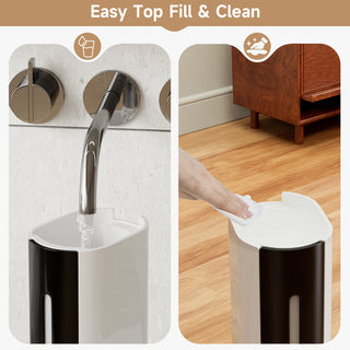 2.4gal/9L Bedroom Silent Humidifier Suitable for Large Room, 3-Speed Ultrasonic Cool Mist Humidifier, Purification and filtration function, Built-in UV lamp