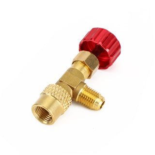 Refrigeration Charging Valve Adapter 1/4" SAE Male to 5/16" SAE Famale