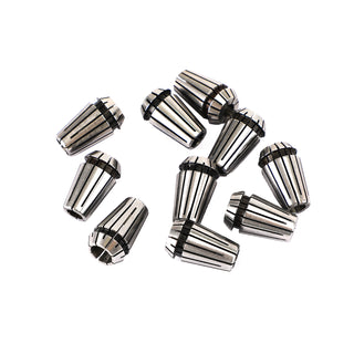 10Pcs ER16 Spring Collet 1-10mm For CNC Milling Lathe Tool Workholding