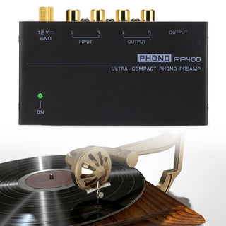 PP400 Ultra-Compact Phono Preamp Preamplifier Preamplificador Phono Preamp