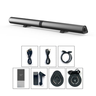 Detachable Surround Sound Bar Bluetooth 2 Speaker in 1 Subwoofer TV Home Theater