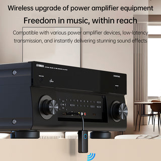 Bluetooth 5.4 Receiver Transmitter 2-in-1 3.5mm Wireless Audio Adapter