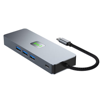 8 in 1 TYPE-C to RJ45 Gigabit USB 3.0 HDMI DP PD100W for MacBook iPad Pro 15