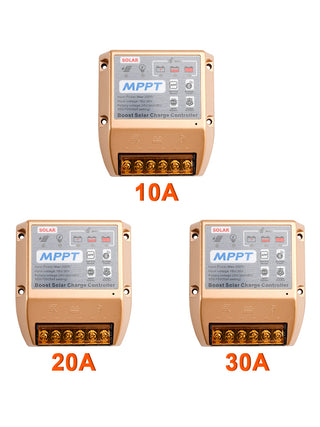 10A/20A/30A Boost MPPT Solar Controller 24V36V48V60V72V Mobile APP Smart Control