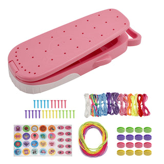 Whale Shape Friendship Bracelet Making Kit DIY Art Craft 6-12 Year Girl Gift