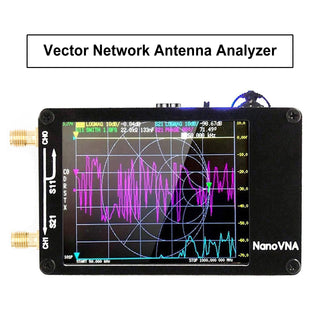 50KHz~1.5GHz 2.8" LCD NanoVNA-H Vector Network Antenna Analyzer MF HF VHF UHF