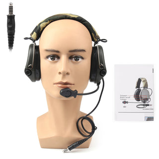 MSA SORDIN Noise Reduction Airsoft Comtac Military Combat Swat Tactical Headset