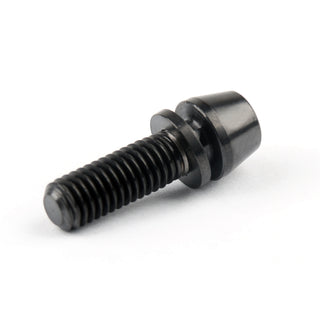 M5x16mm Titanium Ti Bolts Allex Hex Bike Stem Tapered Head Screw + Washer 4pcs B