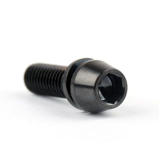 M5x16mm Titanium Ti Bolts Allex Hex Bike Stem Tapered Head Screw + Washer 4pcs B