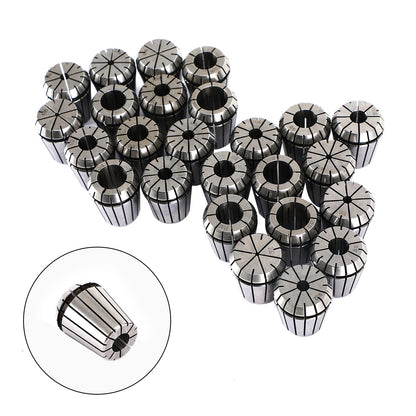 25Pcs ER32 Spring Collet Set For CNC Milling Lathe Tool Engraving Machine Steel Generic