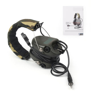 MSA SORDIN Noise Reduction Airsoft Comtac Military Combat Swat Tactical Headset