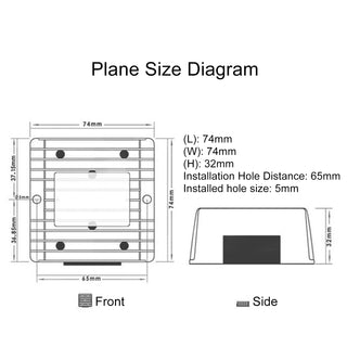 Waterproof DC/DC Converter Regulator 12V Step Up to 28V 10A 280W