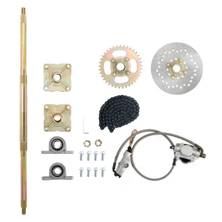 Various ATV Quad Go Kart Rear Live Axle Kit Sprocket Brake Wheel