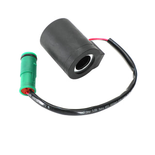 Old Model 24V Solenoid Valve Coil Fits Volvo Ec140 Ec160 Ec210 Ec240 Excavator