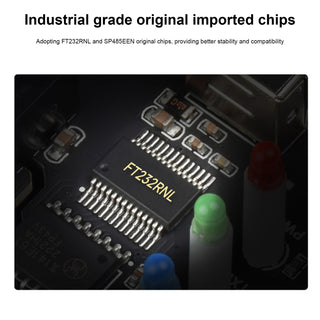 Isolated Converter USB to RS485/RS422 Protect Circuits Support Wall-Mounted Rail