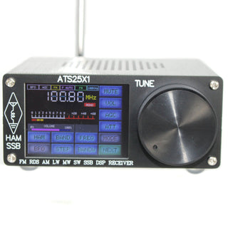 New ATS-25X1 Si4732 All Band DSP Radio Receiver FM LW MW SW w/ 2.4" Touch Screen
