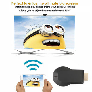 4K M4 Plus HD Media Player TV Cast Stick WIFI Display Receiver Dongle