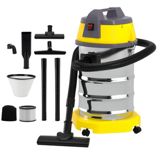 10 Gallon Steel Stainless Wet Dry Blow Vacuum Cleaner