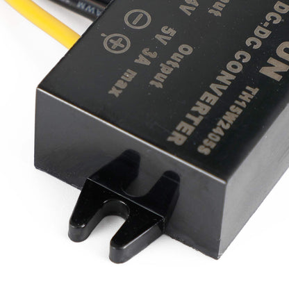 Better Waterproof DC-DC Converter 12V Step Down to 5V Car Power Supply Module 3A Generic