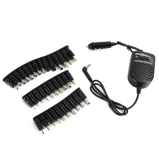 80W Car Laptop Notebook Charger Travel Adapter Universal 34 Tips Power Supply