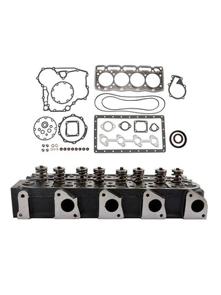 Complete Cylinder Head Assy+Gasket Kit For Kubota V1505 V1505D 1G091-03044