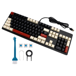 104Key Wired Mechanical Linear Switch Gaming Keyboard Hot-Swappable Customizable
