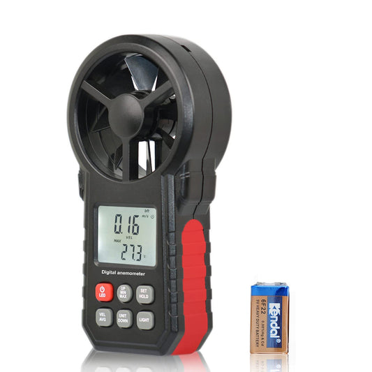 Digital Anemometer Thermometer Handheld Wind Speed Meter Gauge Air Flow Tester Generic